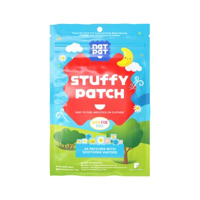 NATPAT StuffyPatch Organic Stickers x 24 Pack